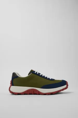 Camper Men's K100864 Drift Trail Textile Nubuck Sneakers Mao Green
