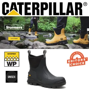 Caterpillar Casual 6" Stormers Unisex Boots Waterproof | P724104 | Black