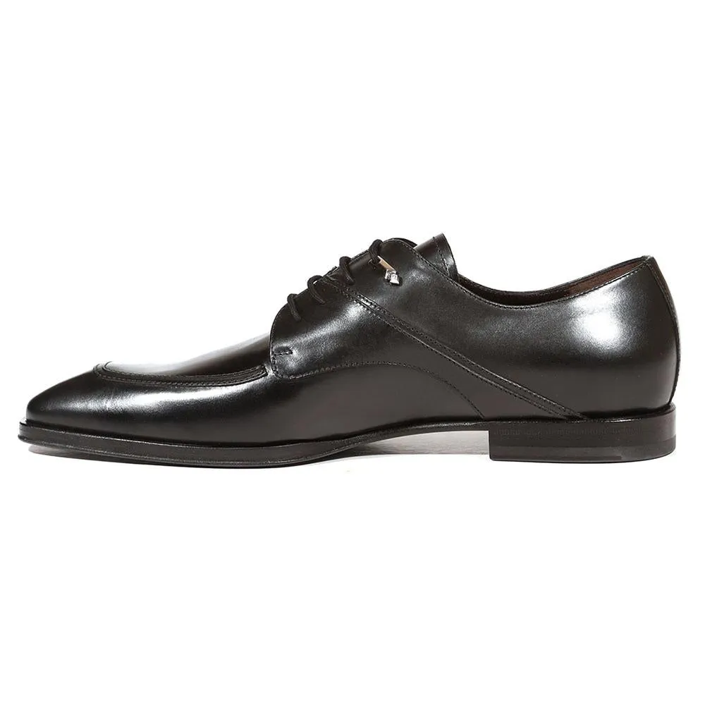 Cesare Paciotti Luxury Italian Men's Designer Shoes Baby Lux Black Oxfords (CPM5014)