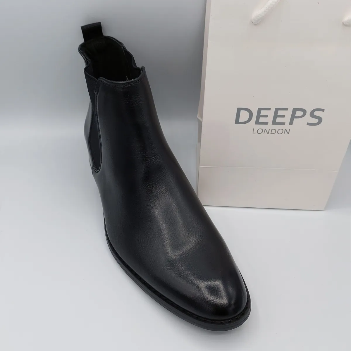 CHASE MEN'S FAUX LEATHER CHELSEA BOOTS