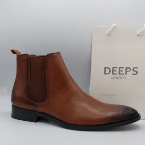 CHASE MEN'S FAUX LEATHER CHELSEA BOOTS