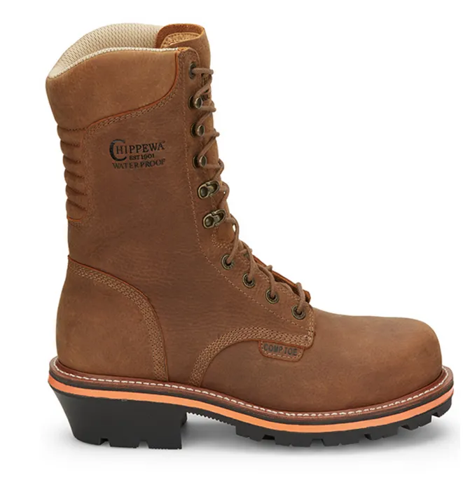 Chippewa Men's Thunderstruck 10" Nano Comp Toe Work Boot TH1030