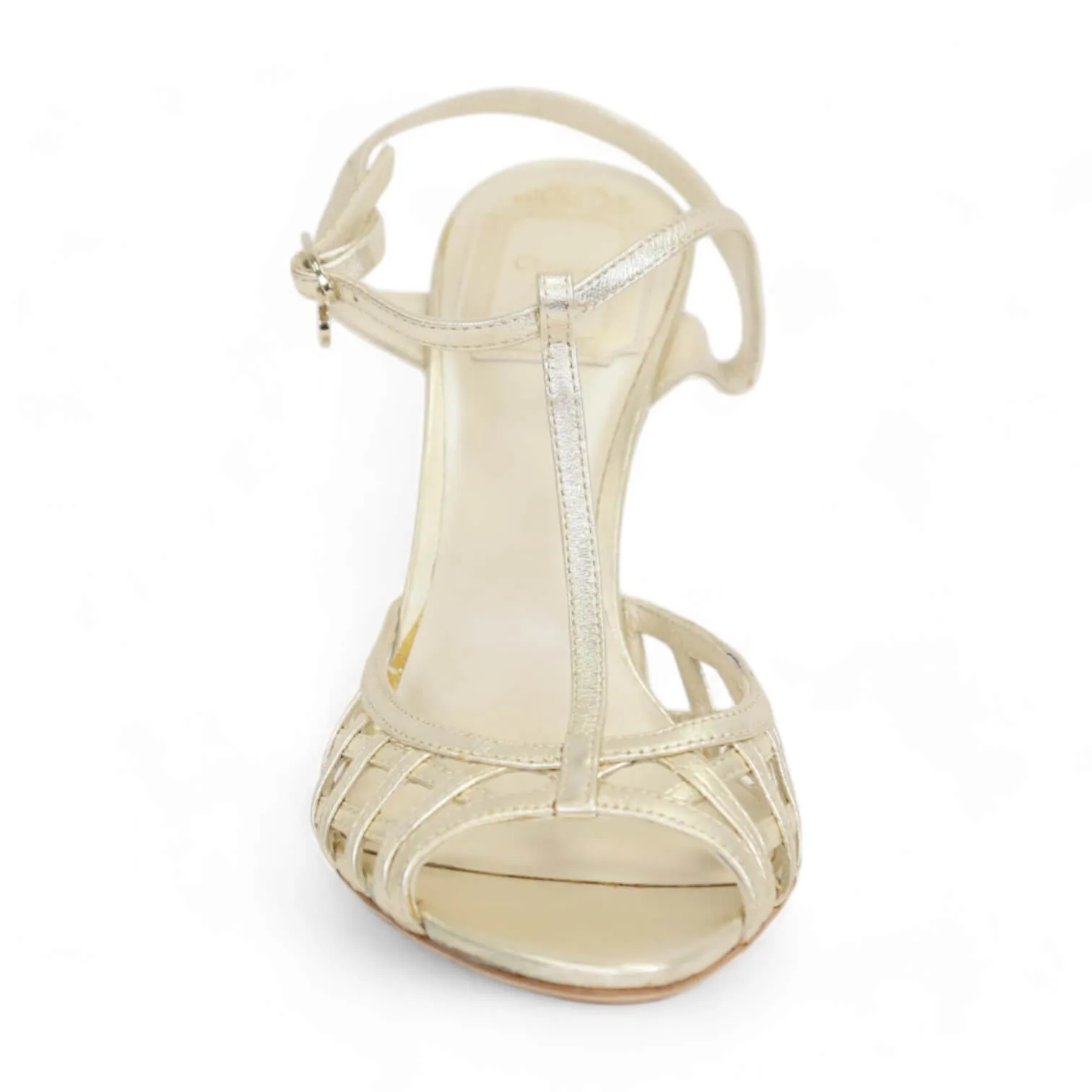 Christian Dior Whisper Salome Women's Shoes  Calf-Skin Leather Sandals (CDW69)