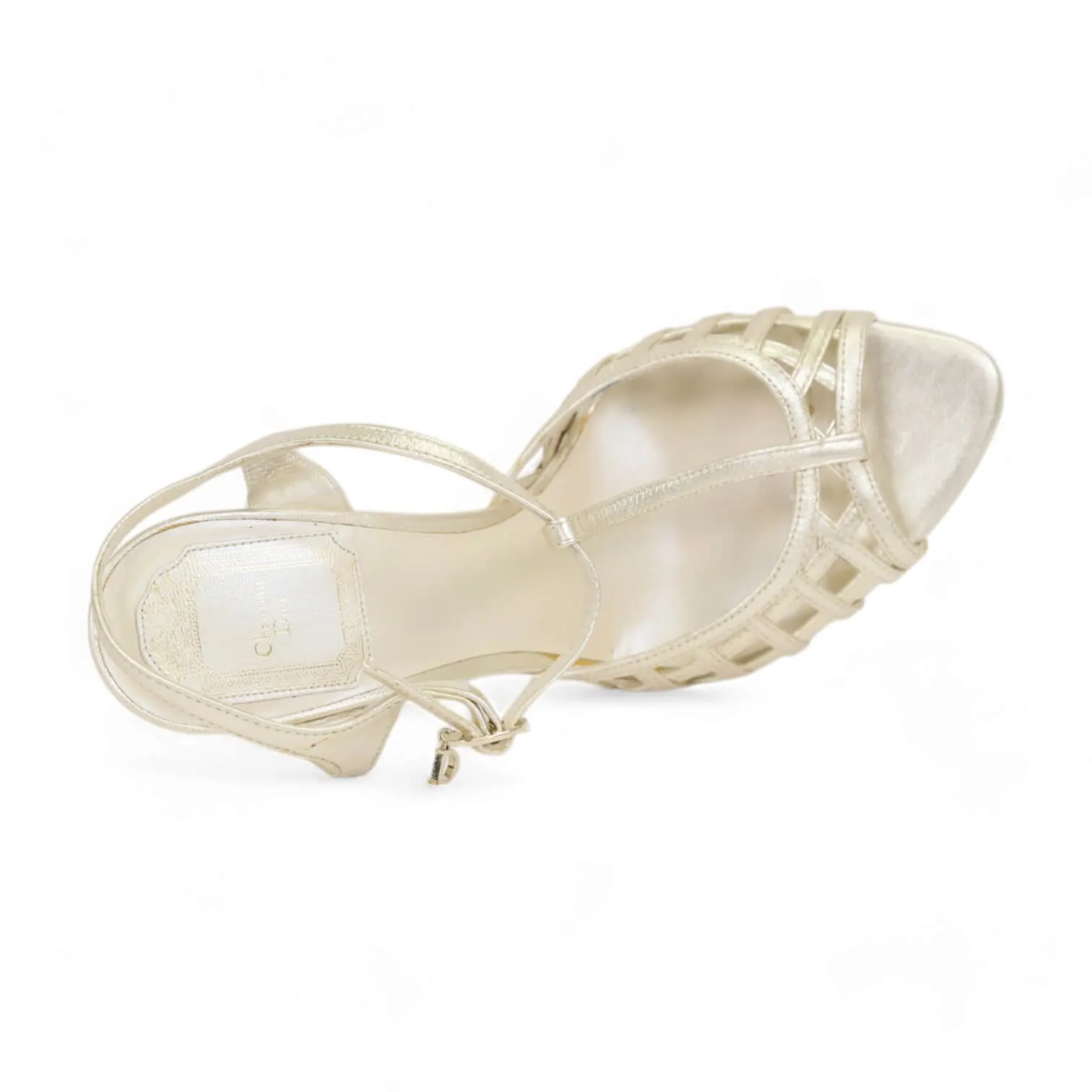 Christian Dior Whisper Salome Women's Shoes  Calf-Skin Leather Sandals (CDW69)