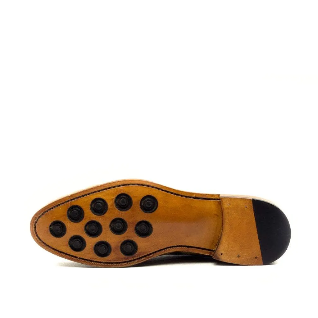 Chukka-Painted Calf, Red, Dark Brown