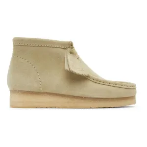 Clarks Originals Beige Suede Wallabee Desert Boots