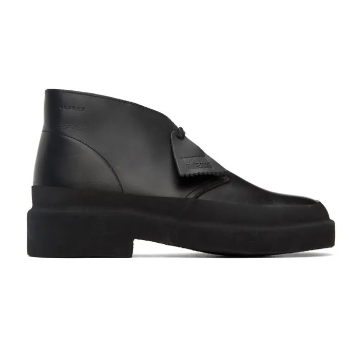 Clarks Originals Black Galosh Desert Boots