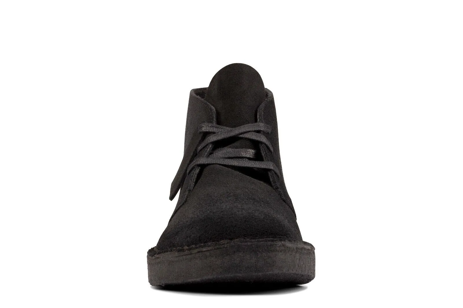 Clarks Originals Desert Coal Boots Men's Black Suede 26154809