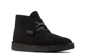 Clarks Originals Desert Coal Boots Men's Black Suede 26154809