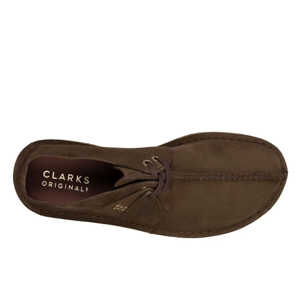 Clarks Originals Desert Trek Men's Dark Brown Suede 26155488