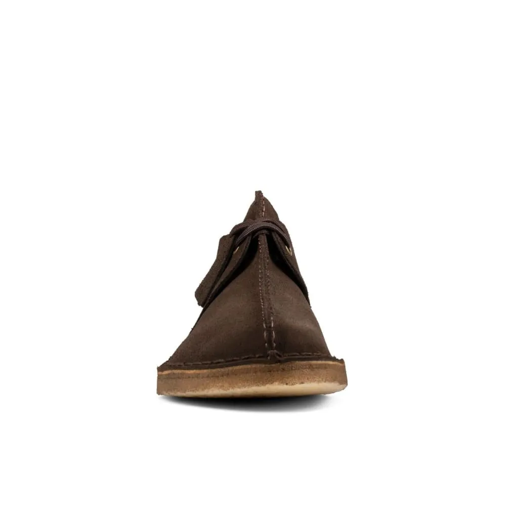Clarks Originals Desert Trek Men's Dark Brown Suede 26155488