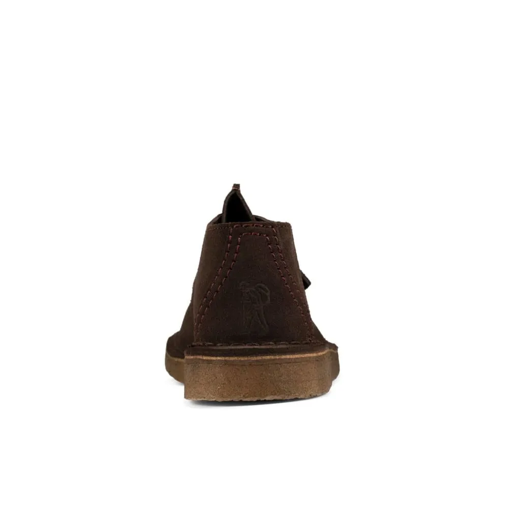 Clarks Originals Desert Trek Men's Dark Brown Suede 26155488