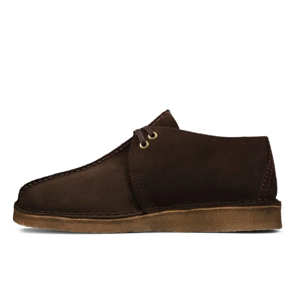Clarks Originals Desert Trek Men's Dark Brown Suede 26155488