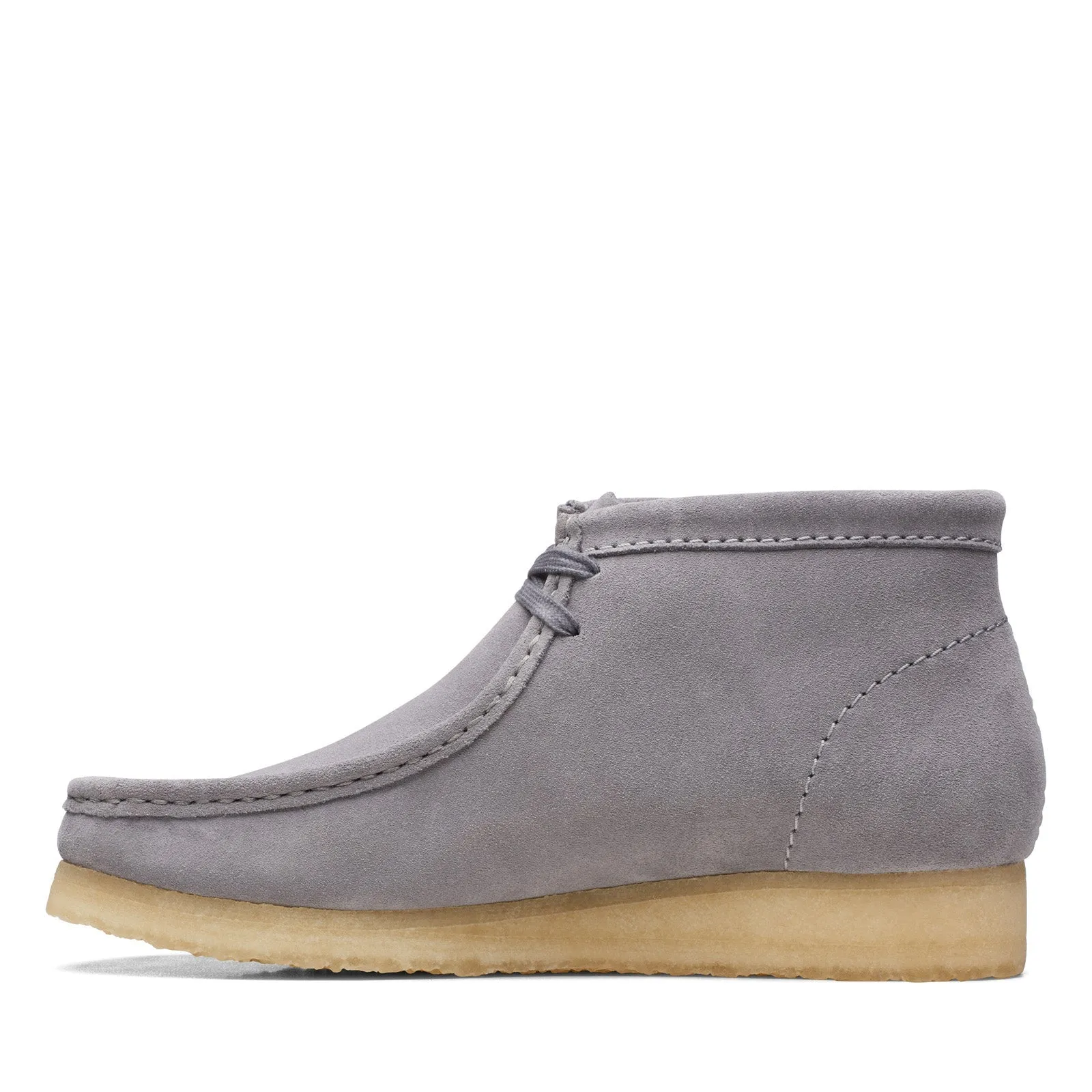 Clarks Originals Wallabee Boot Men's Gray Suede 26169731