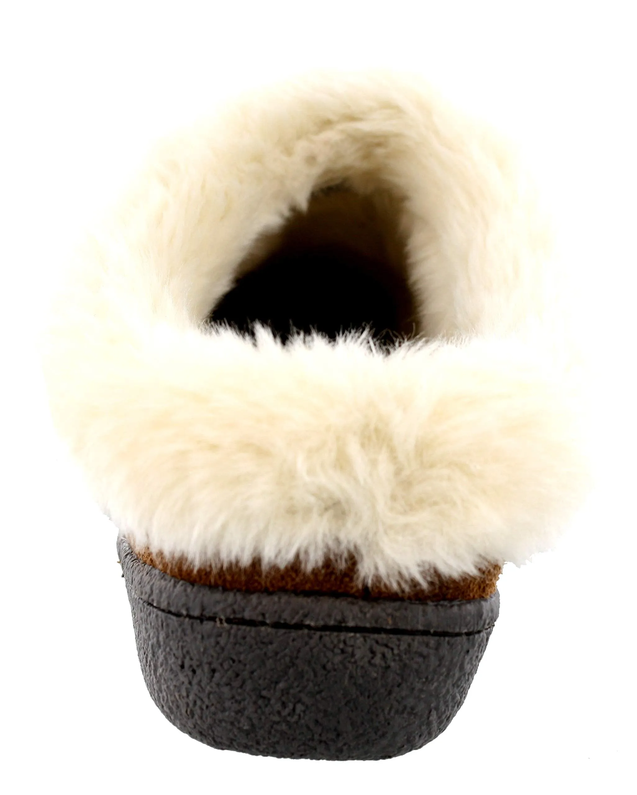 Clarks Womens Slipper Suede Leather Knitted Collar Clog Button Overlay Clogs