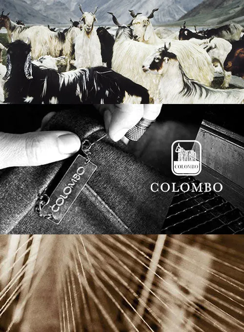 Colombo Tom Blue Cashmere Jacket