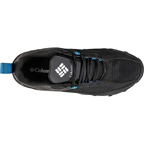 Columbia Mens Hatana Max Outdry Hiking Shoe, Black/White