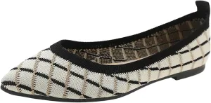Convenient Women's Flat Shoes for Women Color Matching Pointed Toe Shoes Flat Bottoms Comfortable Business Casual Dress Shoes for Men