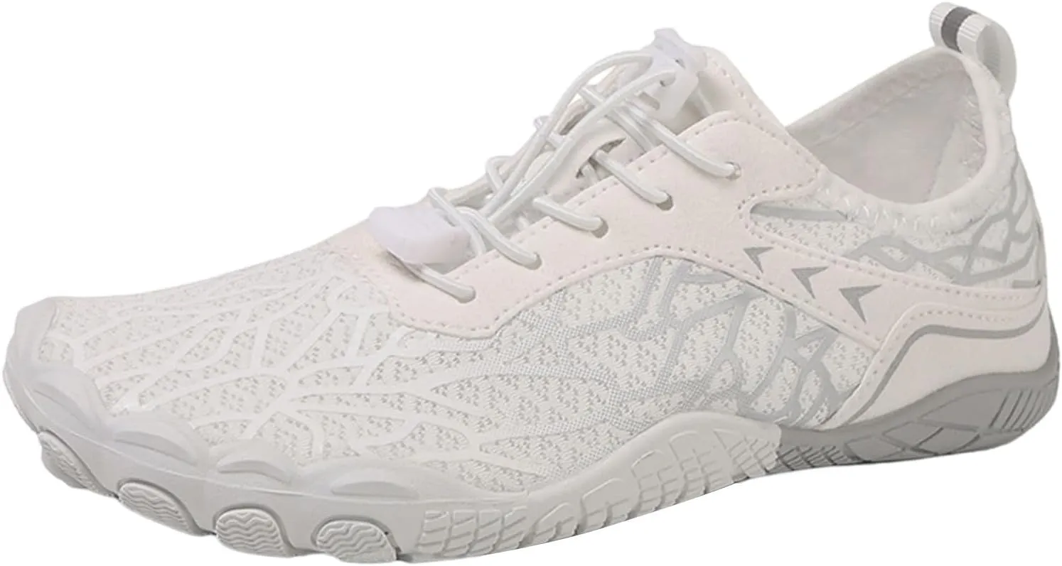 Couples All Seasons Five Finger Water Shoes Swimming Shoes Men and Women Platform Athletic Shoes for Women