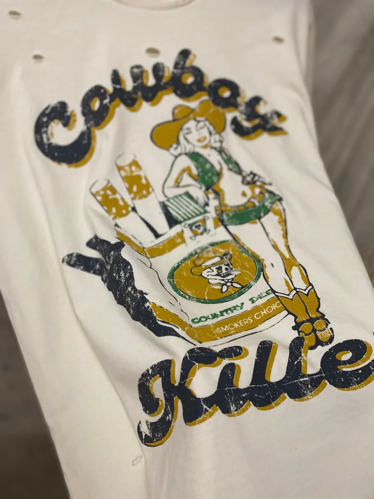 Cowboy Killer Vintage distressed 80's vintage T shirt