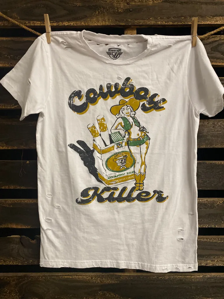 Cowboy Killer Vintage distressed 80's vintage T shirt