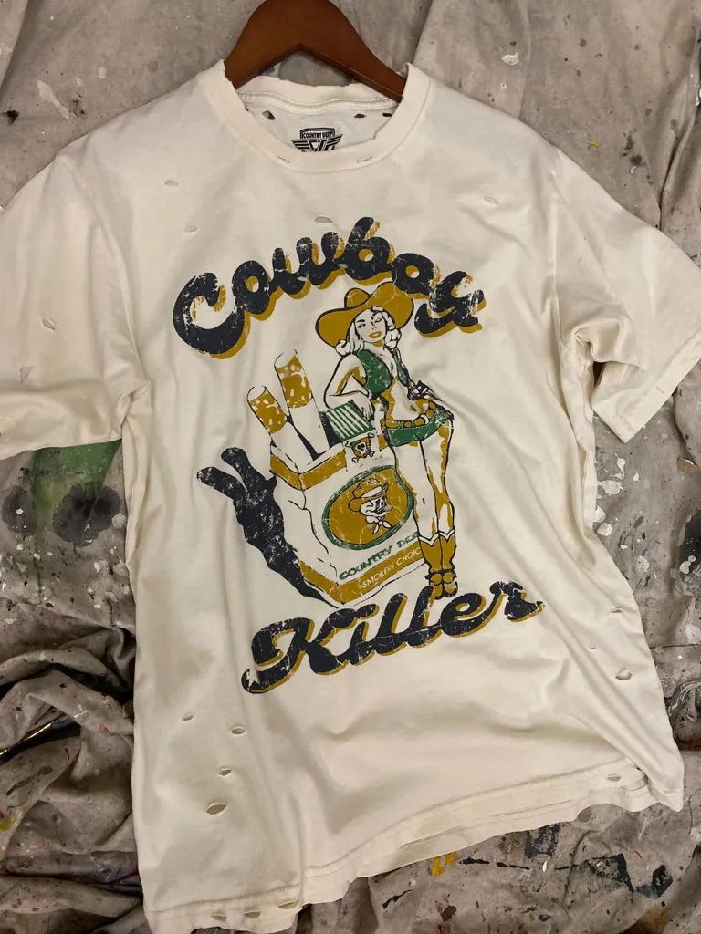Cowboy Killer Vintage distressed 80's vintage T shirt