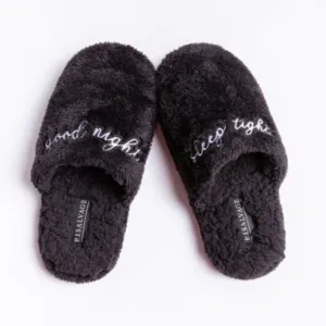 Cozy Good Night Slippers (Black)