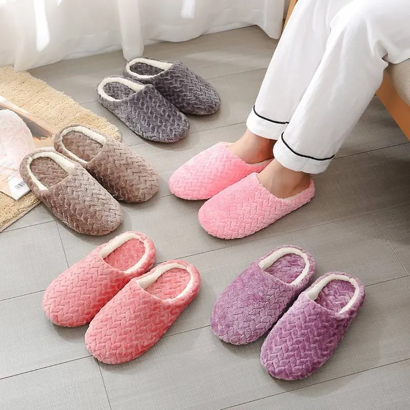 Cozy Plush Women's Indoor Slippers