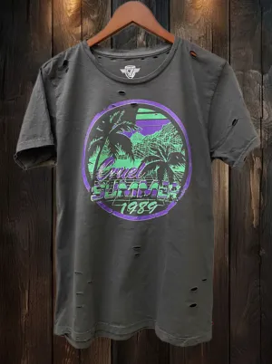 Cruel Summer 1989 vintage  Distressed T-shirt
