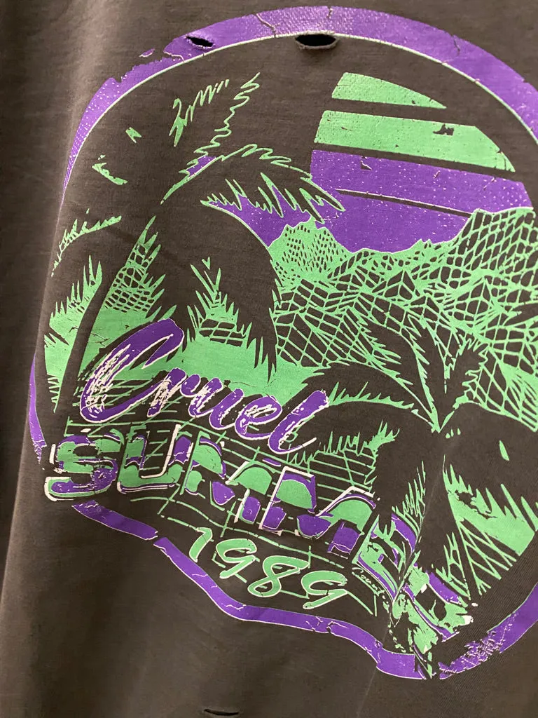 Cruel Summer 1989 vintage  Distressed T-shirt