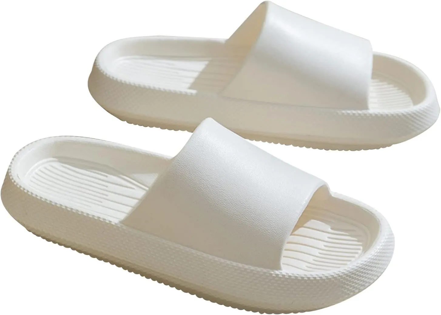 ctdiral Cloud Slippers for Women and Men Thicken Sole Pillow Slippers Comfy Cloud Cushion Slides Shower Bathroom Slides Sandals