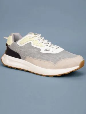 Cult Men's StarDust Sneaker Shoes - Grey/Beige