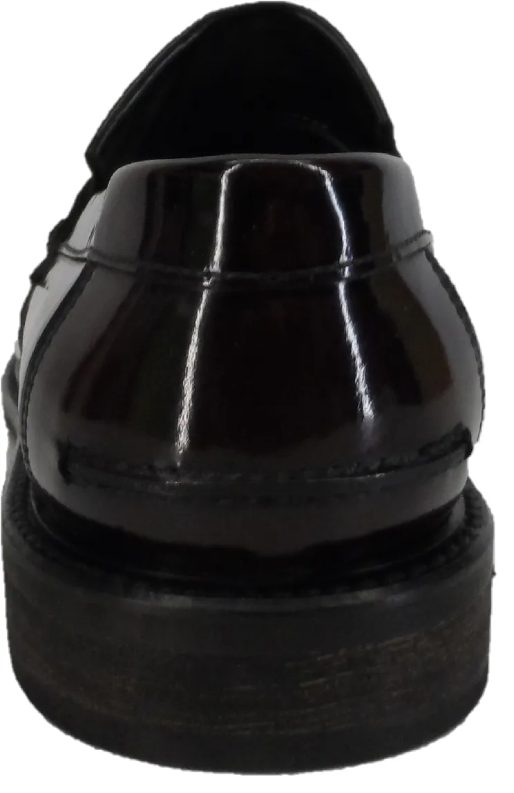 Delicious Junction Black Locky Mod SKA Loafers Shoes