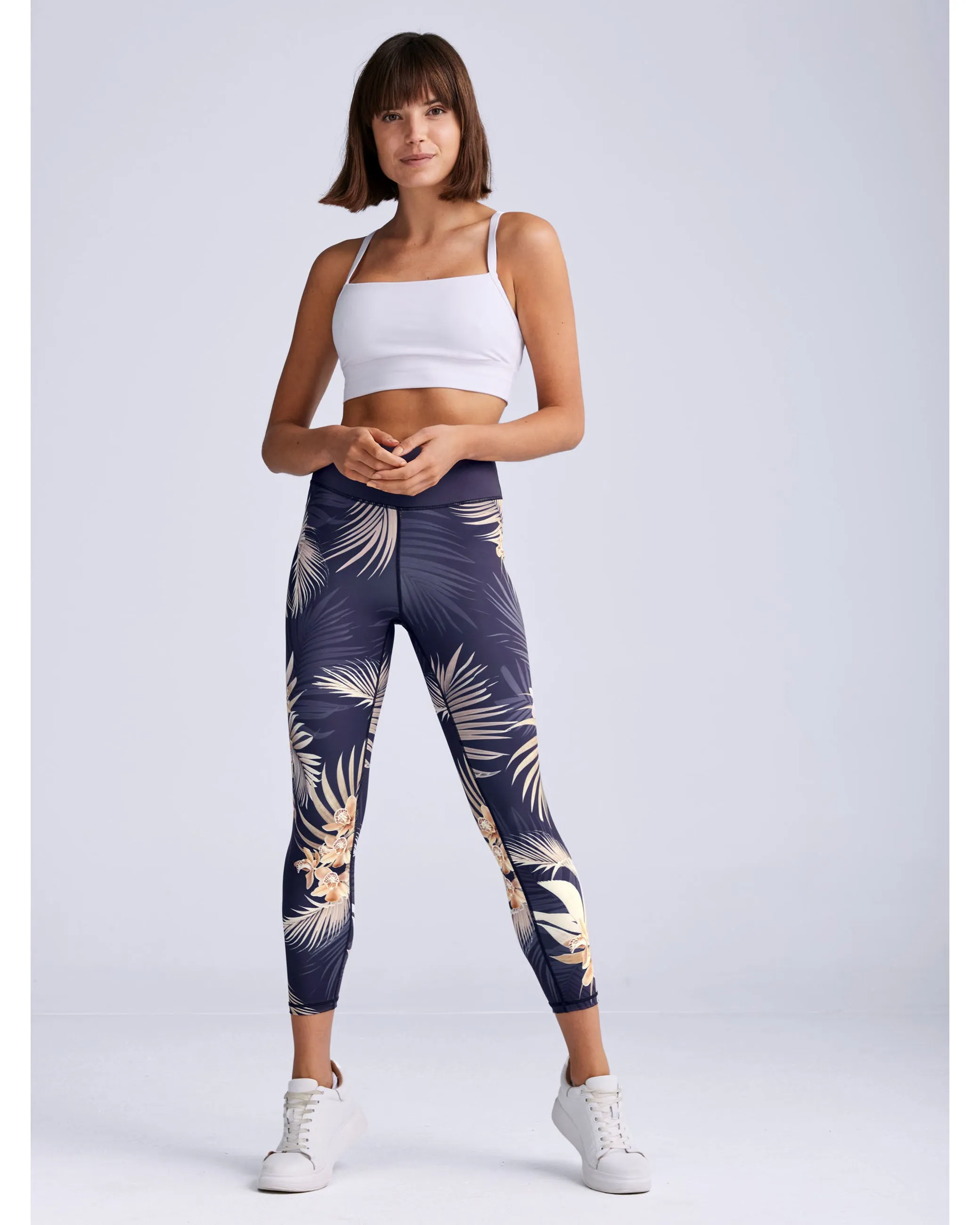 Dharma Bums Balance 7/8 Legging - Tahitian Princess