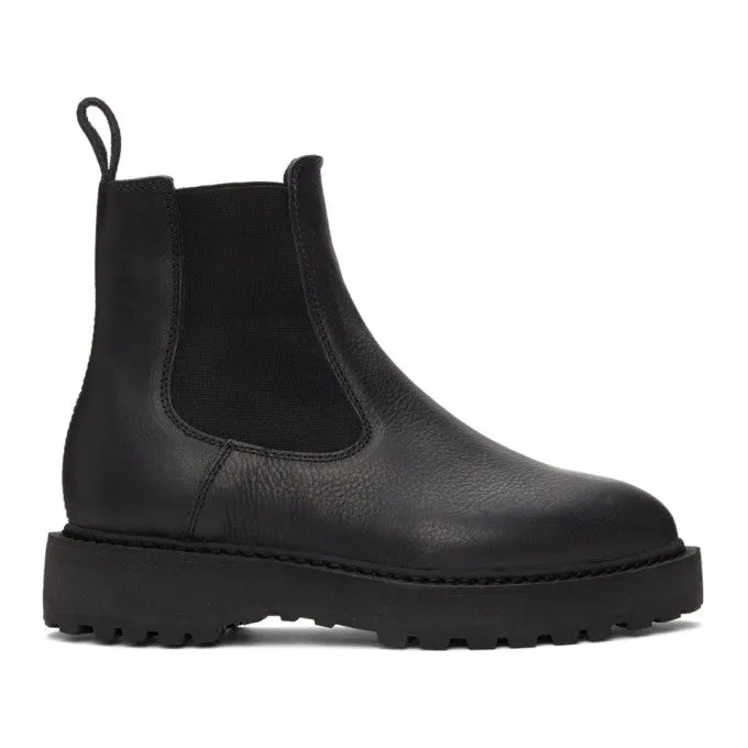Diemme Black Alberone Chelsea Boots