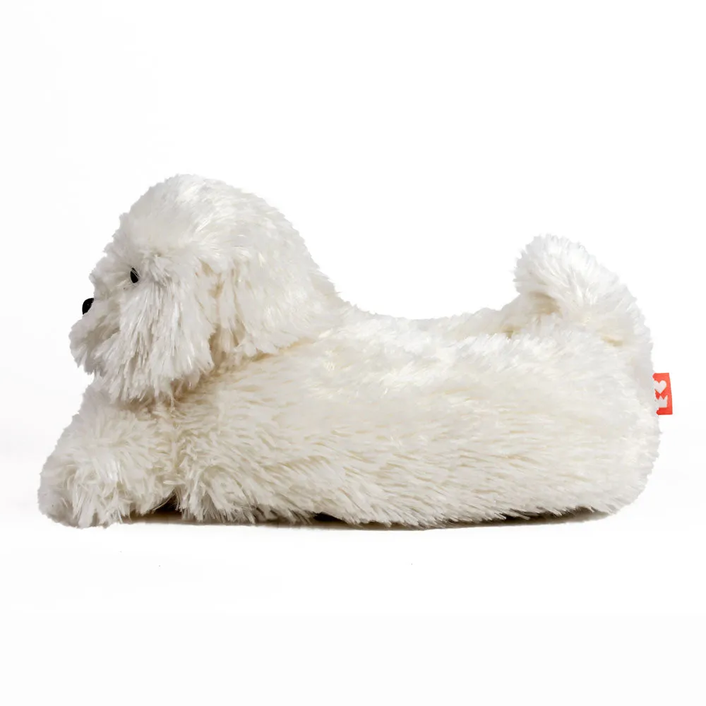 Dog Slippers JulesRoche Non-Slip Comfort Bichon Frise Design