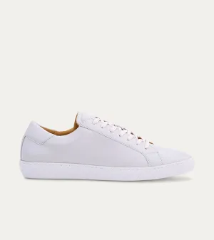 Dress Sneaker In Crema Leather