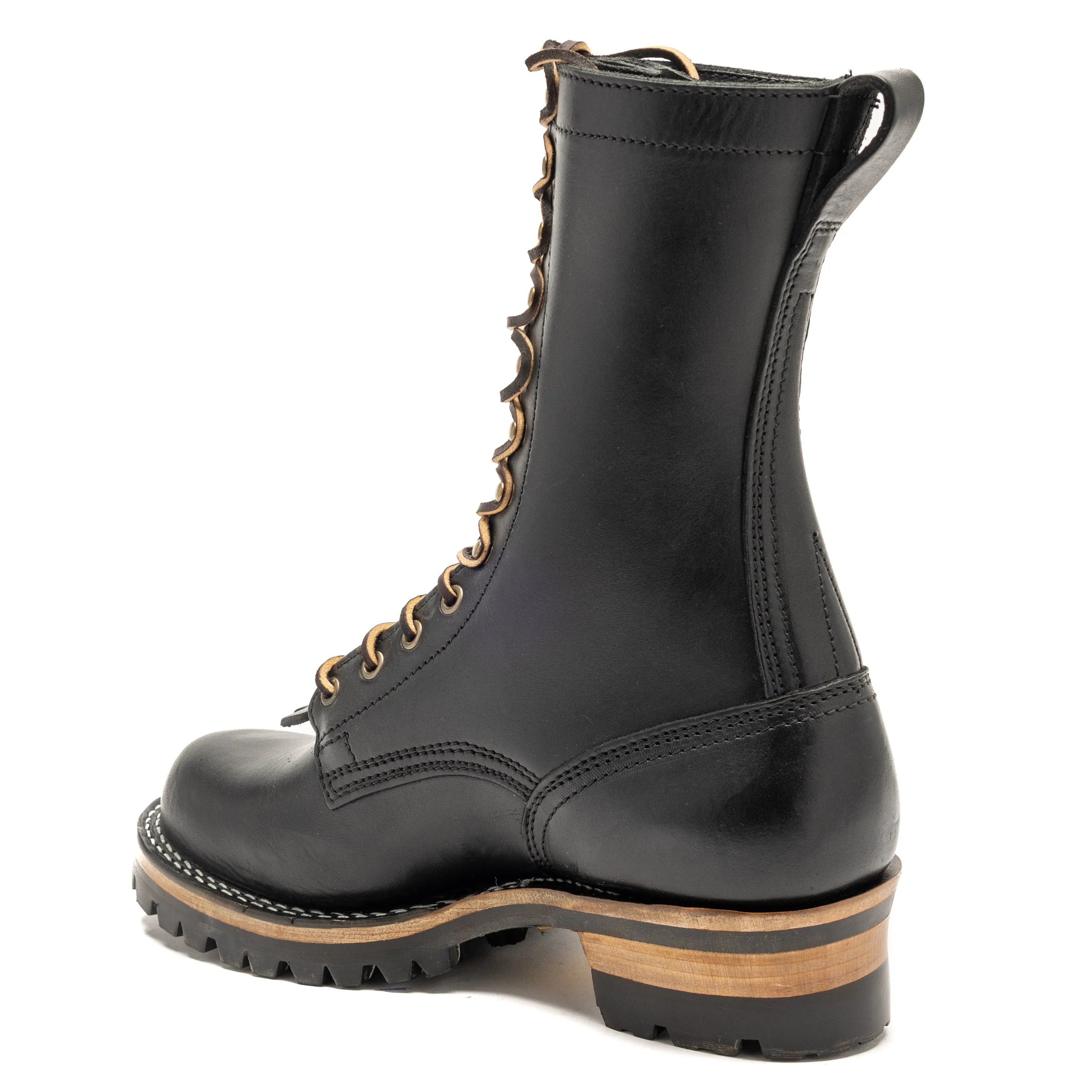 Drew's 10-Inch Logger - Black Smooth