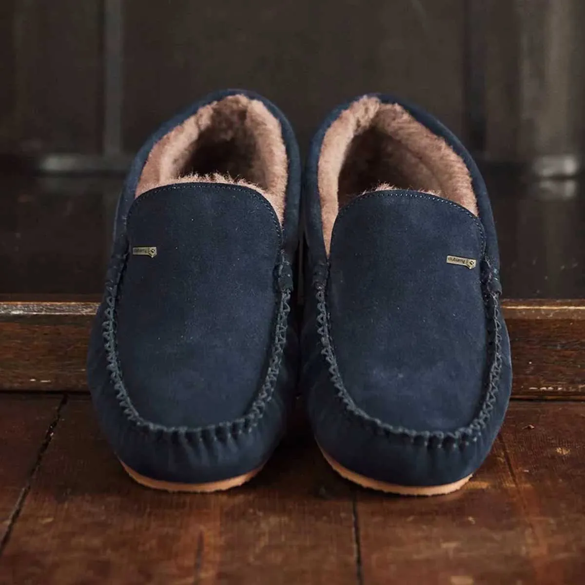 DUBARRY Ventry Moccasin Slippers - Men's - Navy