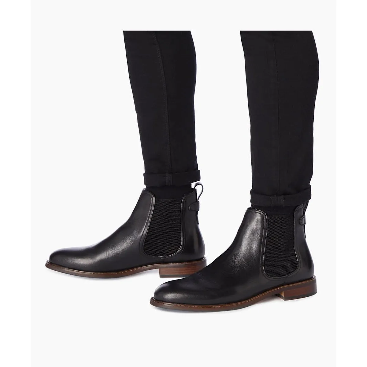 Dune Character Mens Leather Chelsea Boot