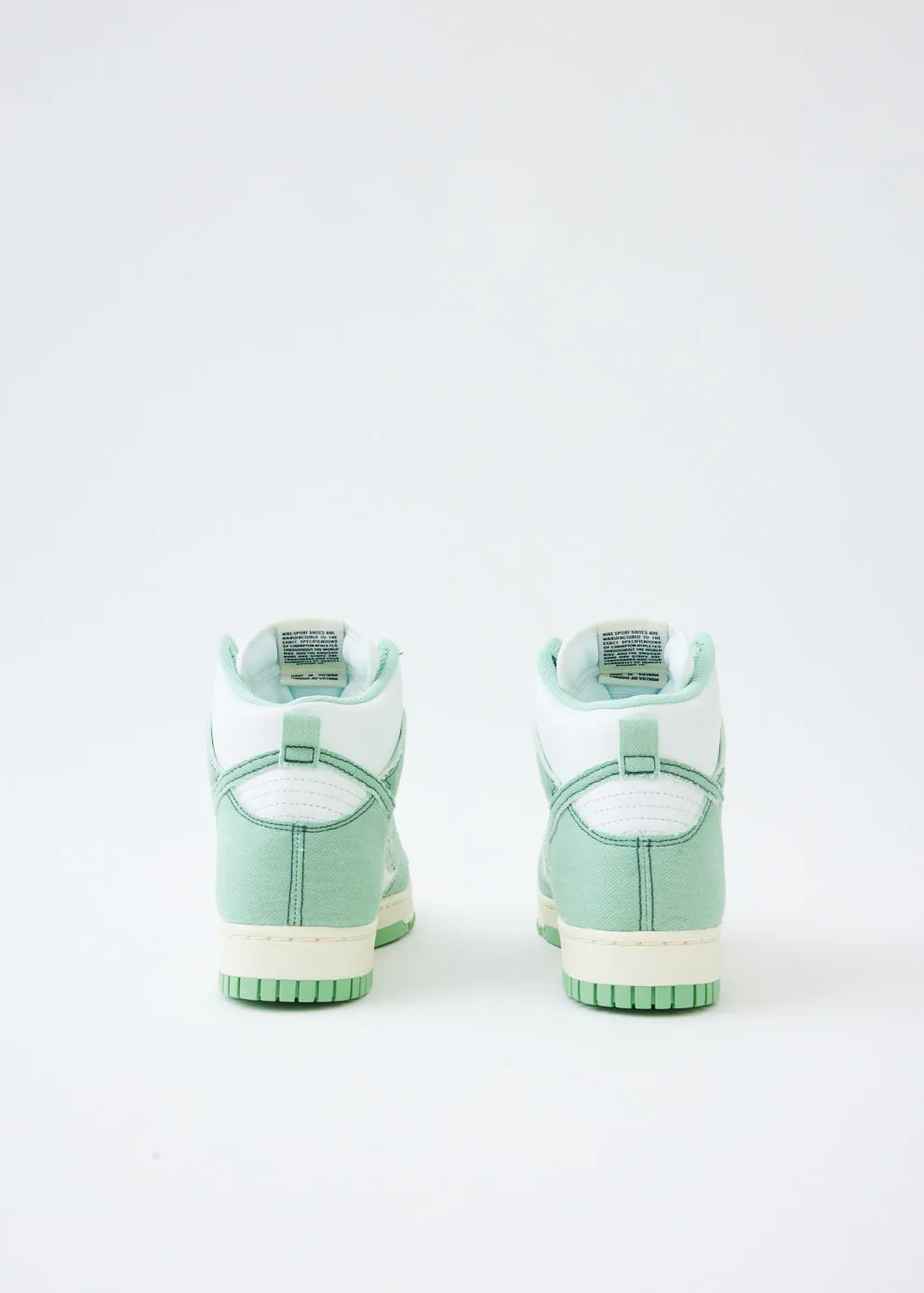 Dunk High 1985 'Green Denim' Sneakers