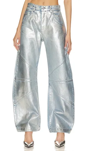 EB Denim Frederic in Metallic Silver