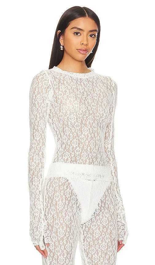 EB Denim Lombardi Top in White