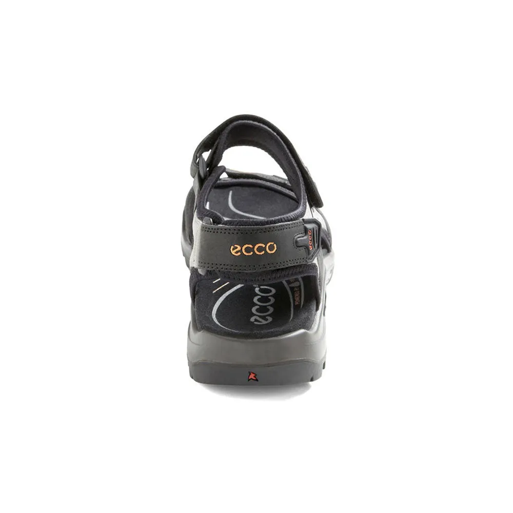 Ecco Yucatan Sandal Black/Mole Leather (Men's)