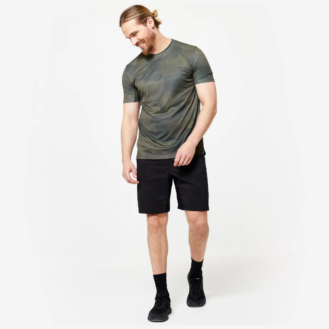 Eco-Friendly Men's Fitness Training Shorts