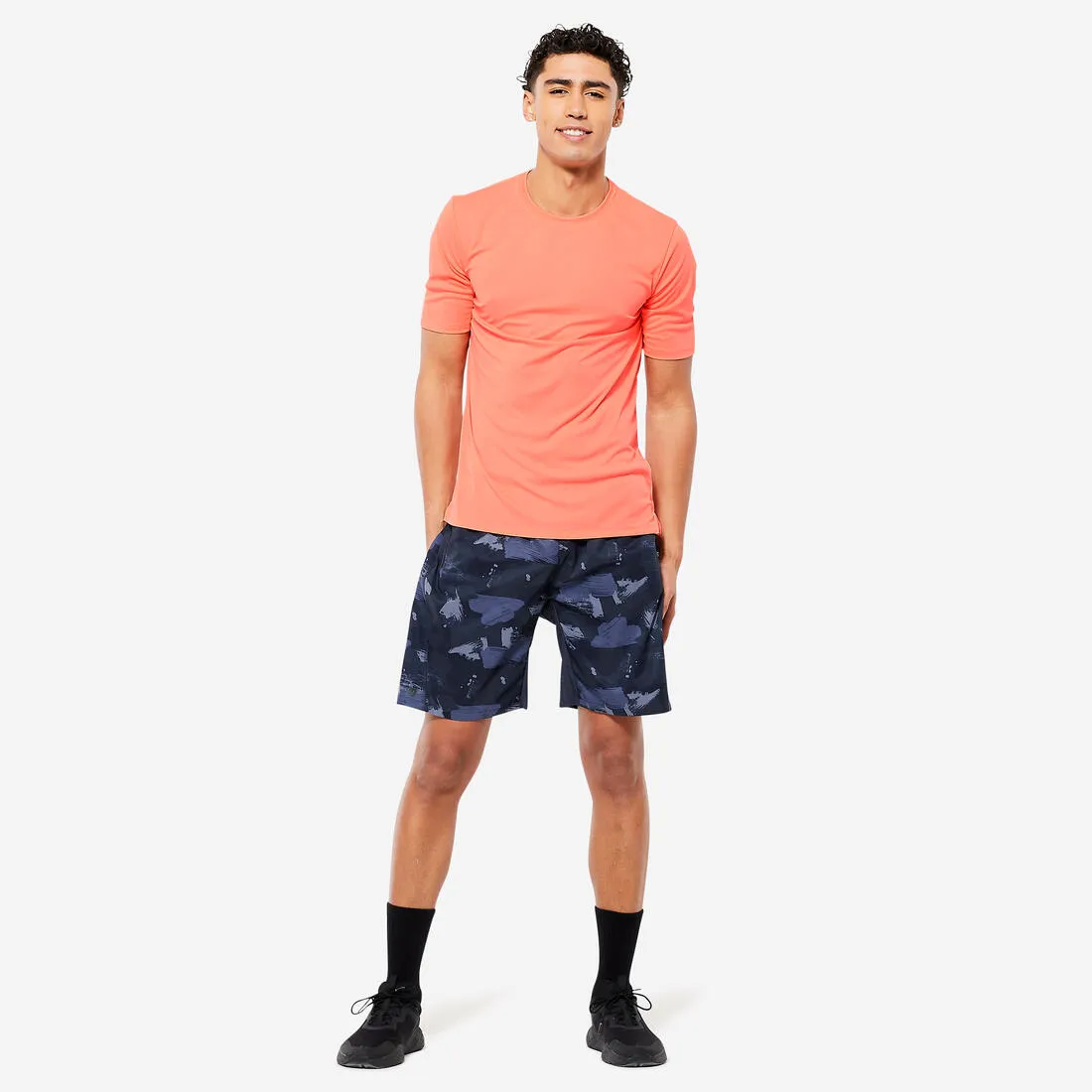 Eco-Friendly Men's Fitness Training Shorts