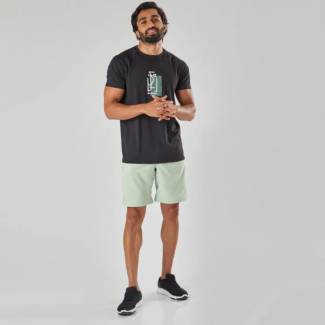Eco-Friendly Men's Fitness Training Shorts