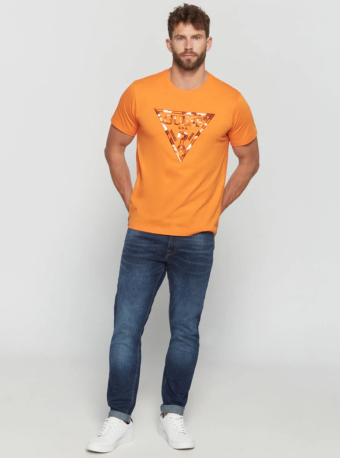 Eco Orange Gad Logo T-Shirt