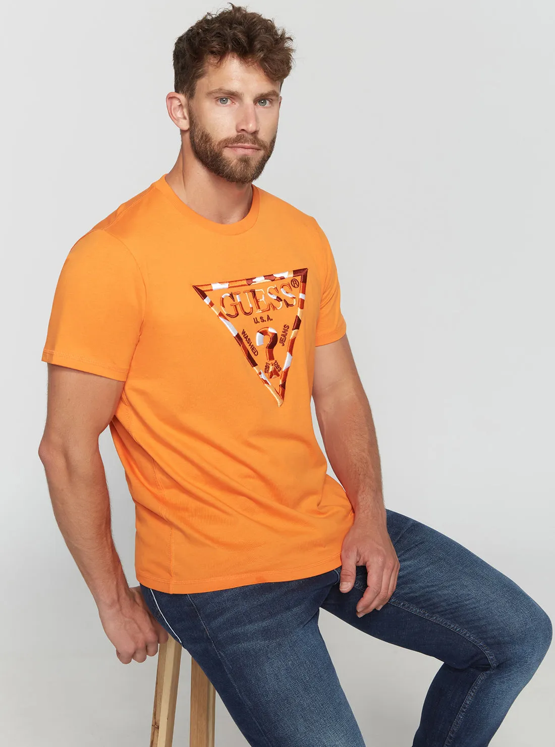 Eco Orange Gad Logo T-Shirt
