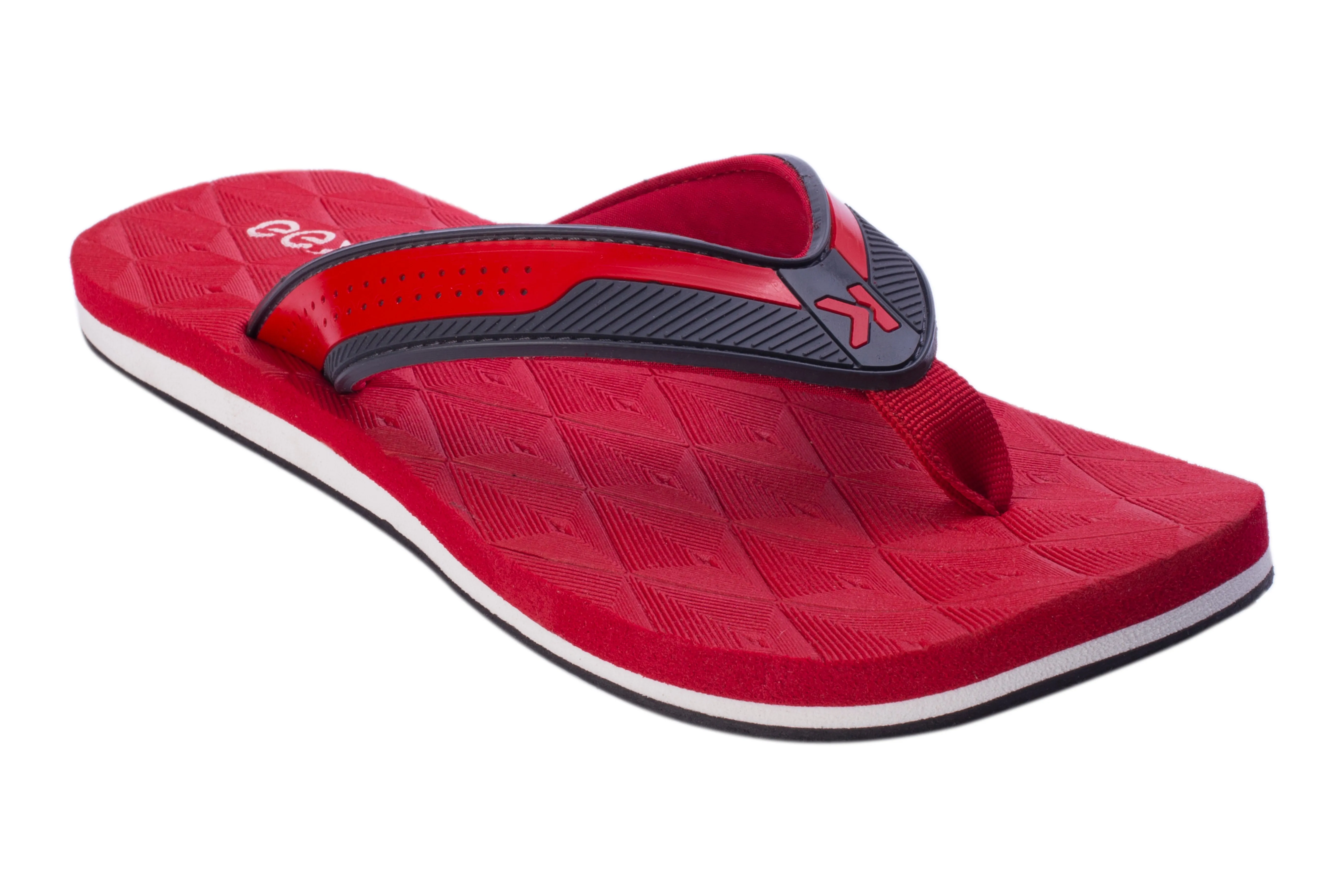 Eeken EFBG2023 Red Lightweight Flip Flops For Men